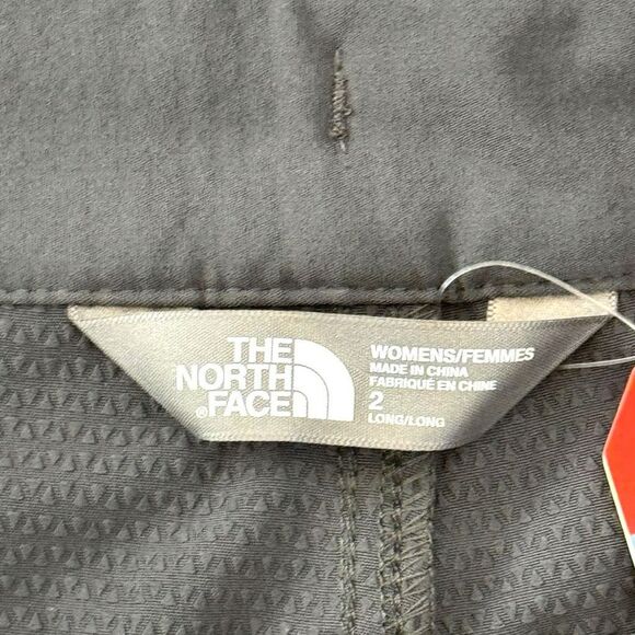 New! The North Face Women's Flat Front Amphibious Short Graphite Grey Size 2 NWT - Picture 7 of 10